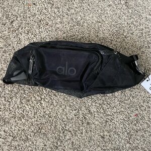 ALO mesh bumbag/ Fanny pack, brand new with tags, black